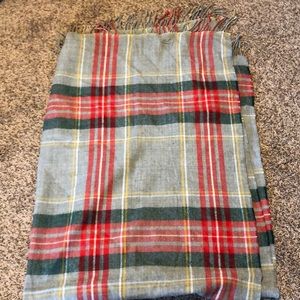 Jcrew plaid blanket scarf